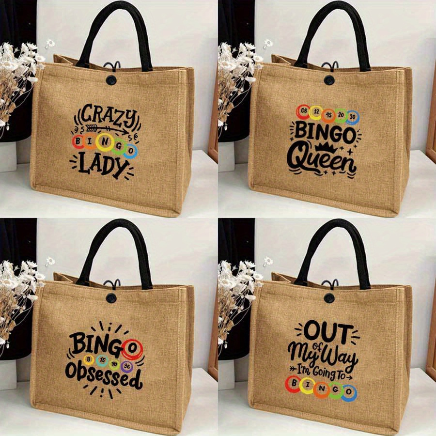 Bolso Tote con Estampado de Bi - Tote Bag Beach reseña y precio