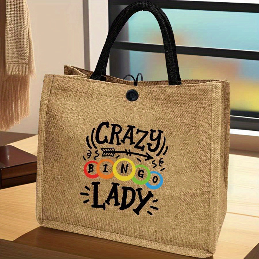 Bolso Tote con Estampado de Bi - Tote Bag Beach reseña y precio